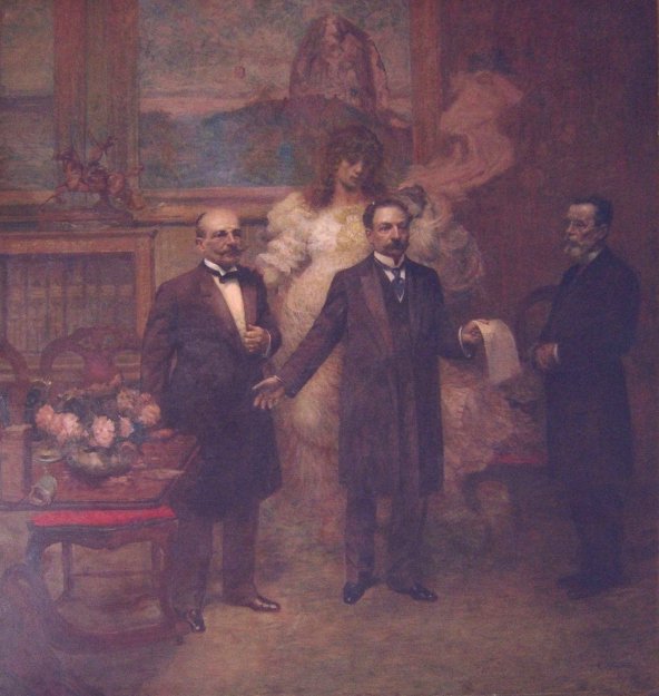 Allegory of the Budget Law by Eliseu Visconti