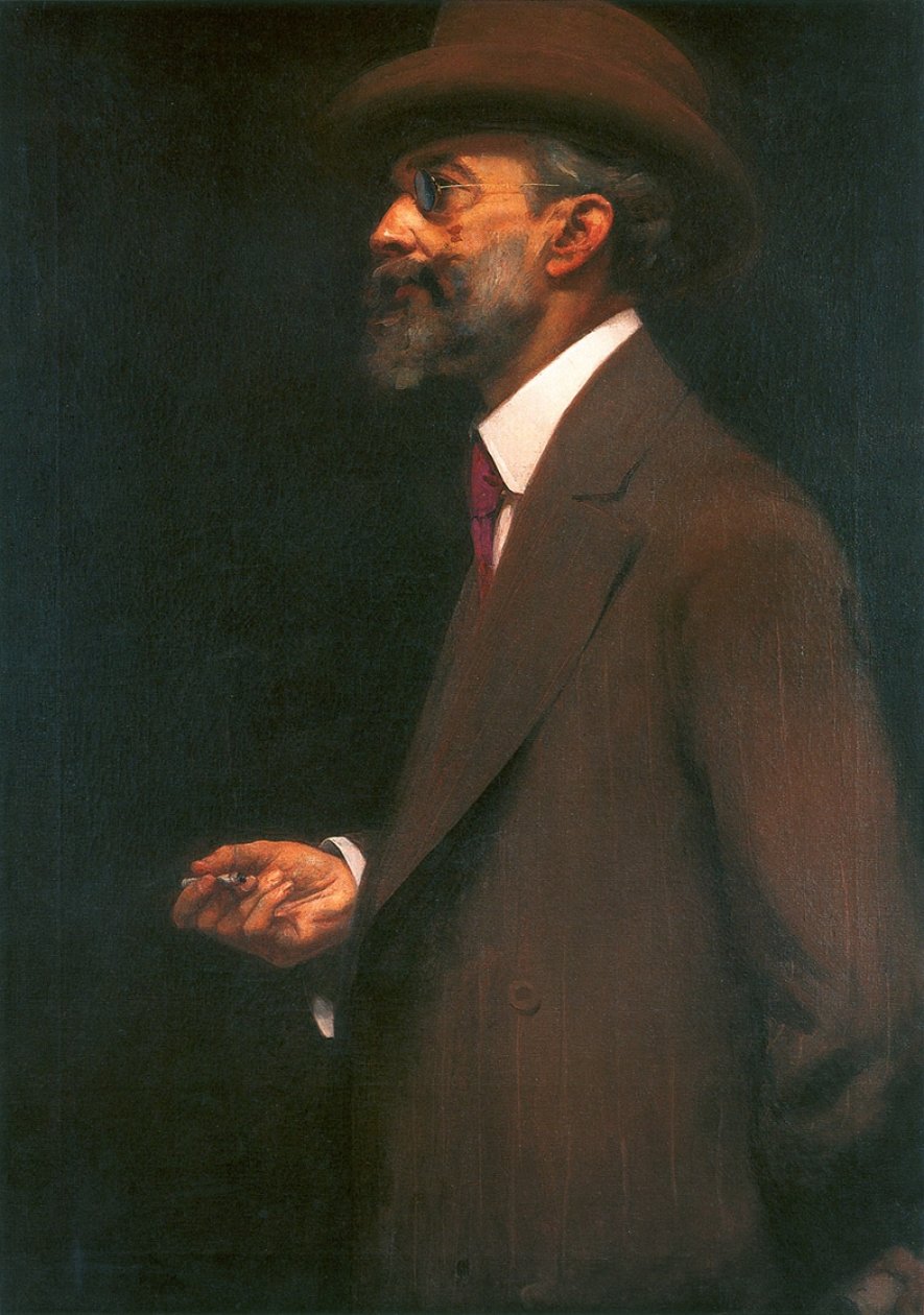 Portrait of the Art Critic Luis Gonzaga Duque Estrada by Eliseu Visconti