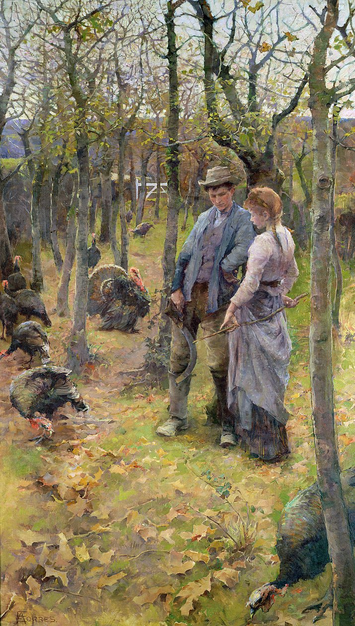 The Edge of the Woods by Elizabeth Adela Stanhope Forbes