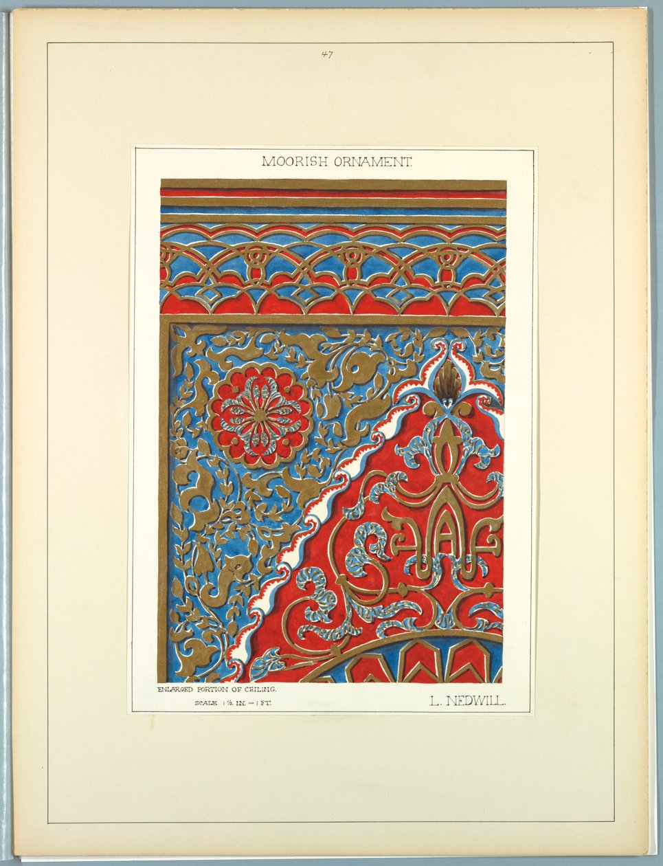 Historic Ornament, ca. 1900 by Elizabeth A. Nedwill
