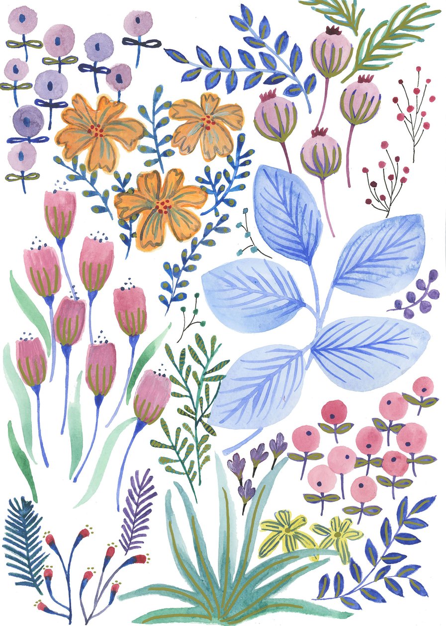 Spring Blooms, 2017 by Elizabeth Rider