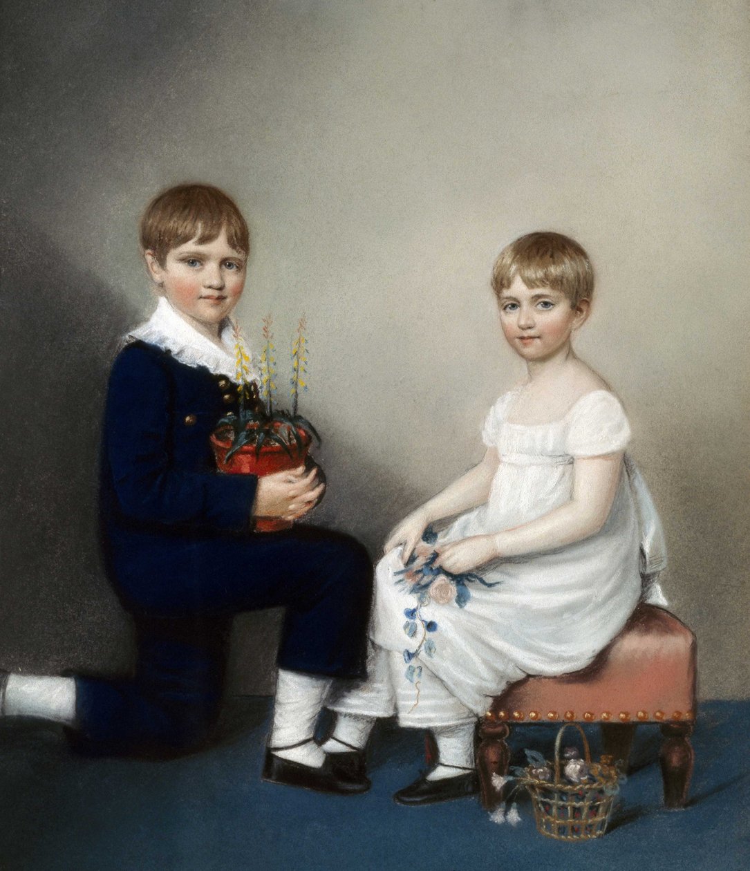 Charles and Catherine Darwin by Ellen Sharples