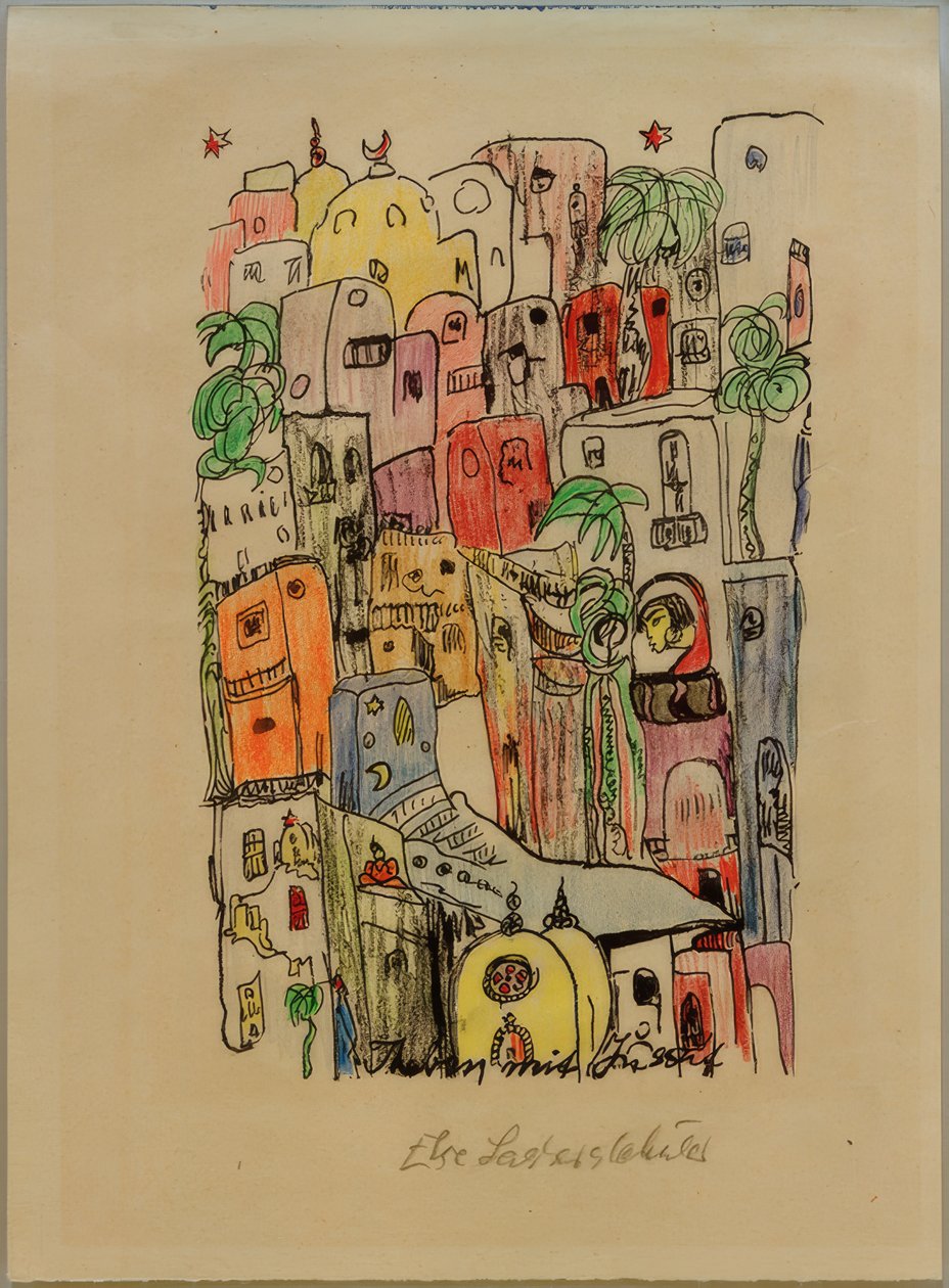 Thebes with Yusuf by Else Lasker Schüler