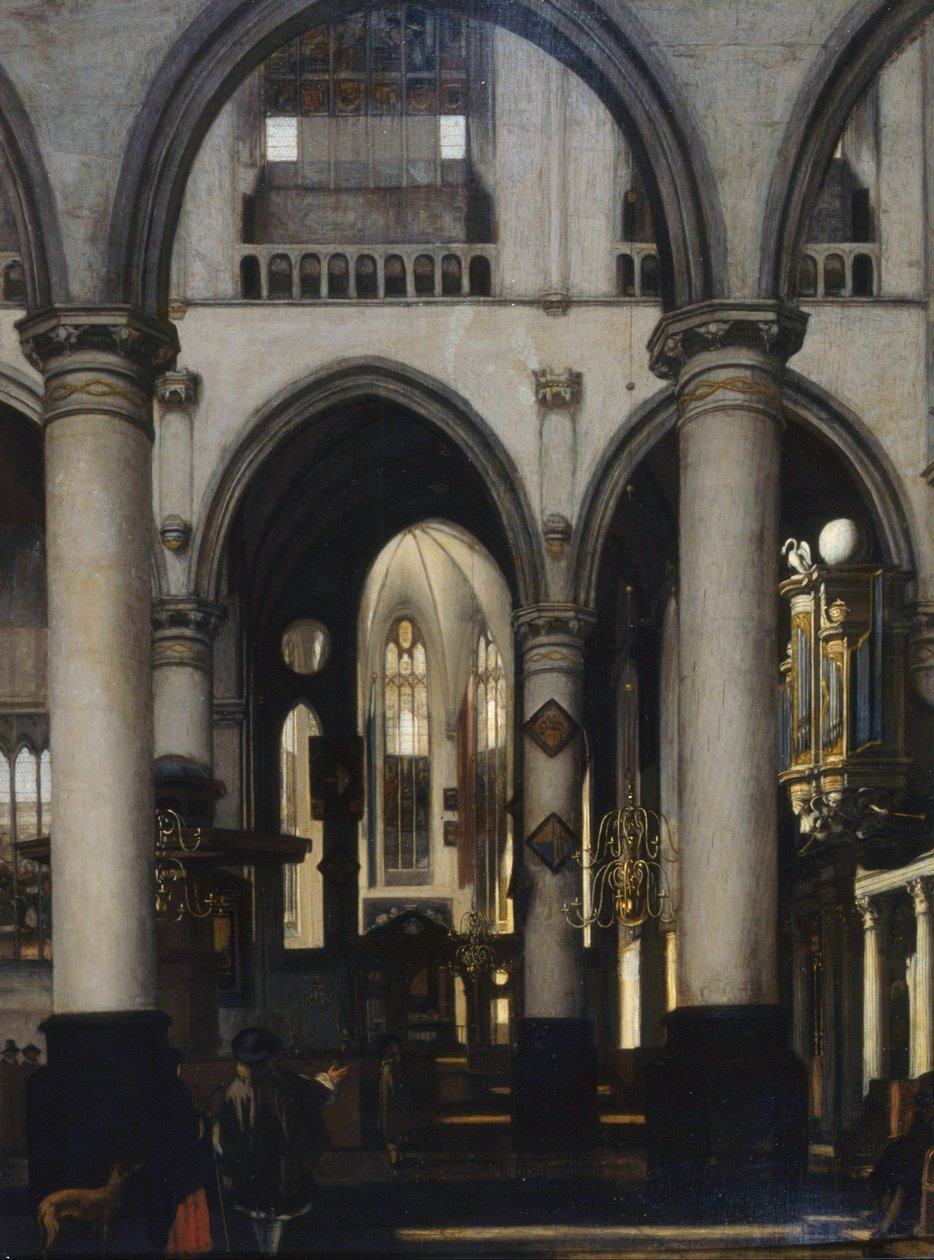 View of a Church Interior by Emanuel de Witte
