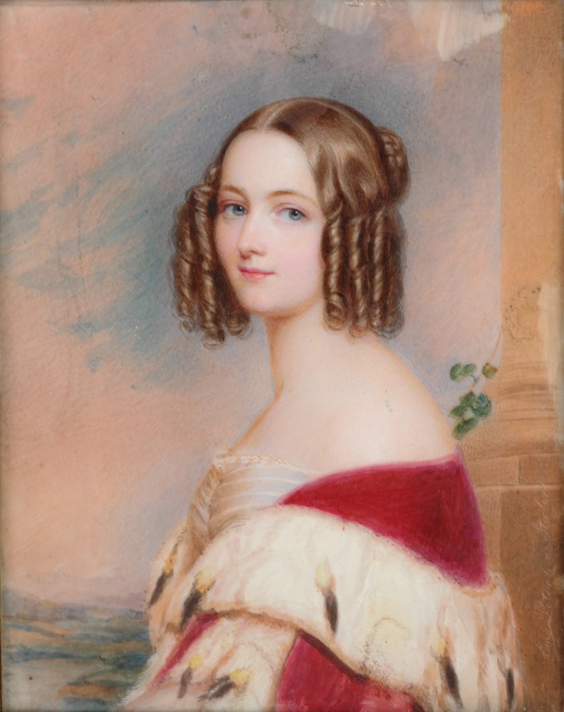 Princess Marie Amelie of Baden by Emanuel Thomas Peter