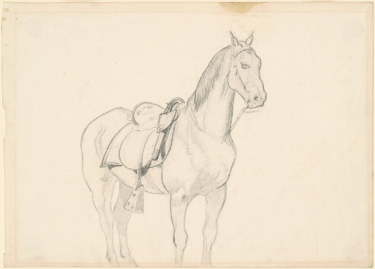 Horse by Emanuel Gottlieb Leutze