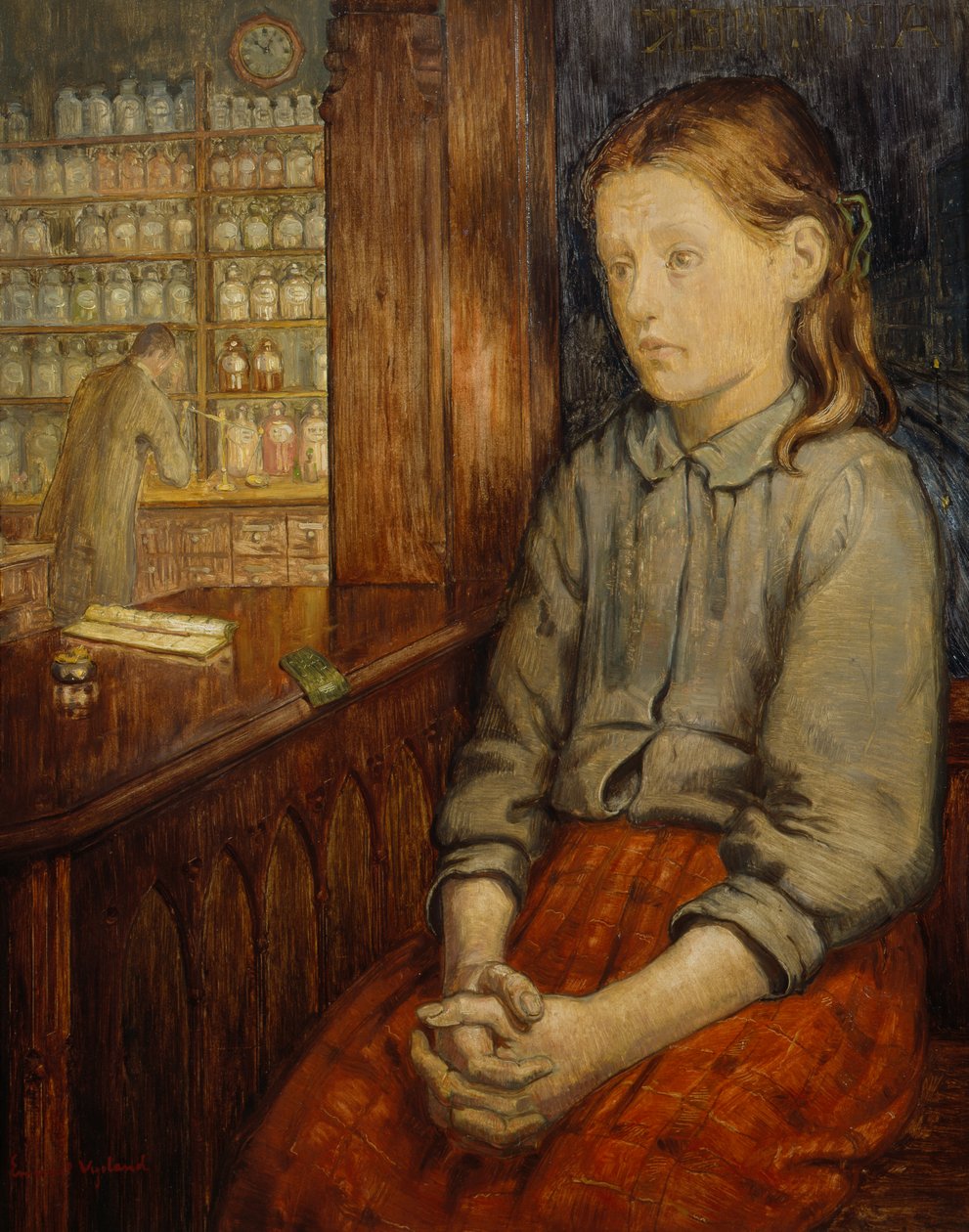 At the Drugstore by Emanuel Vigeland