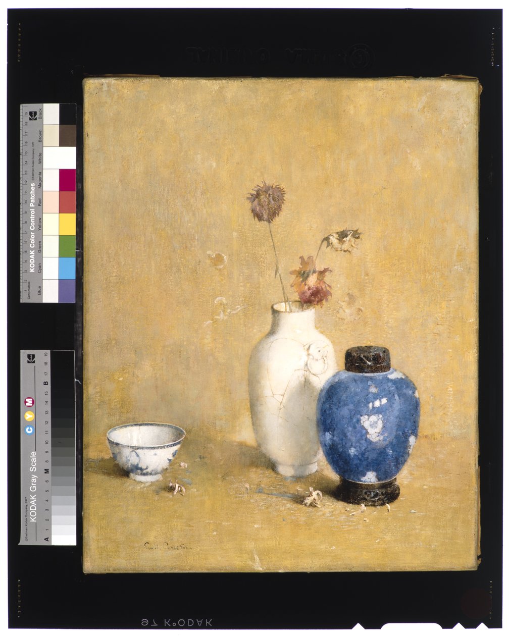 Blue, White and Gold by Emil Carlsen