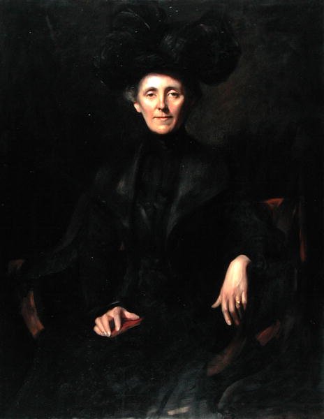 Lady in Black by Emil Fuchs