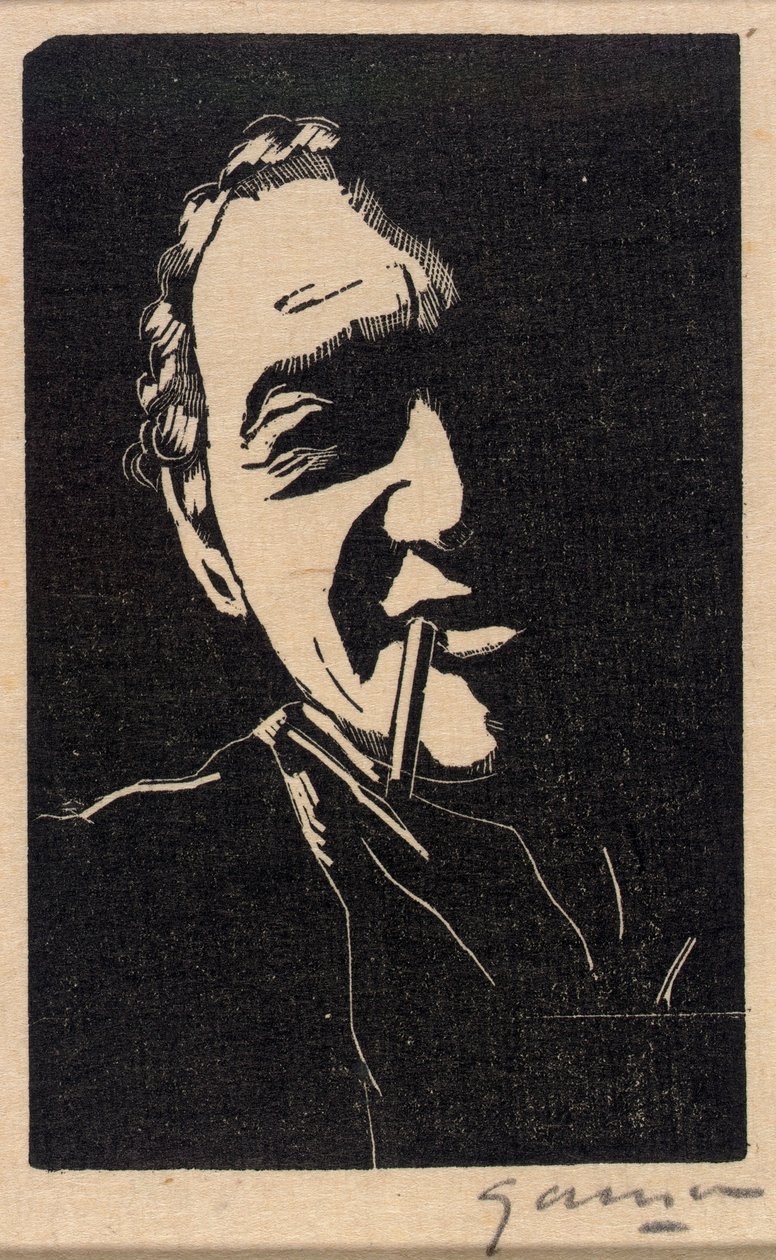 Portrait of Pascin by Emil Ganso