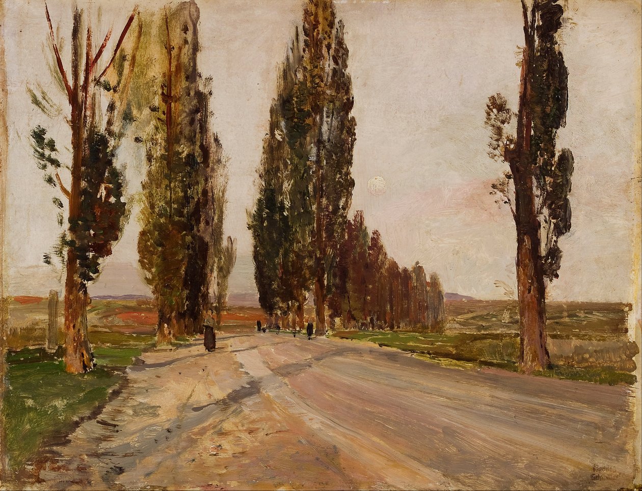 Poplar Avenue near Plankenberg by Emil Jakob Schindler