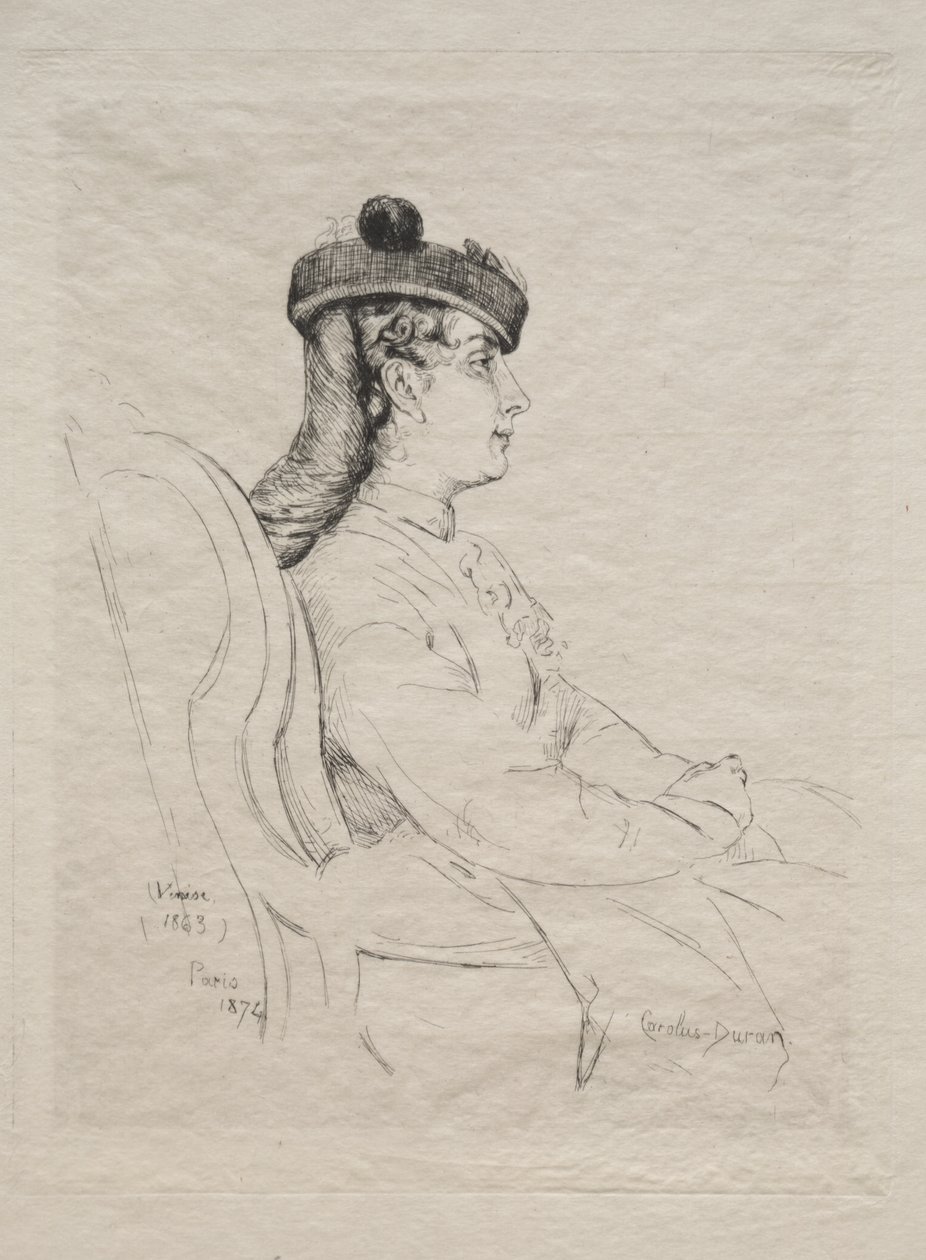 Souvenir de Voyage by Charles Emile Auguste Carolus Duran