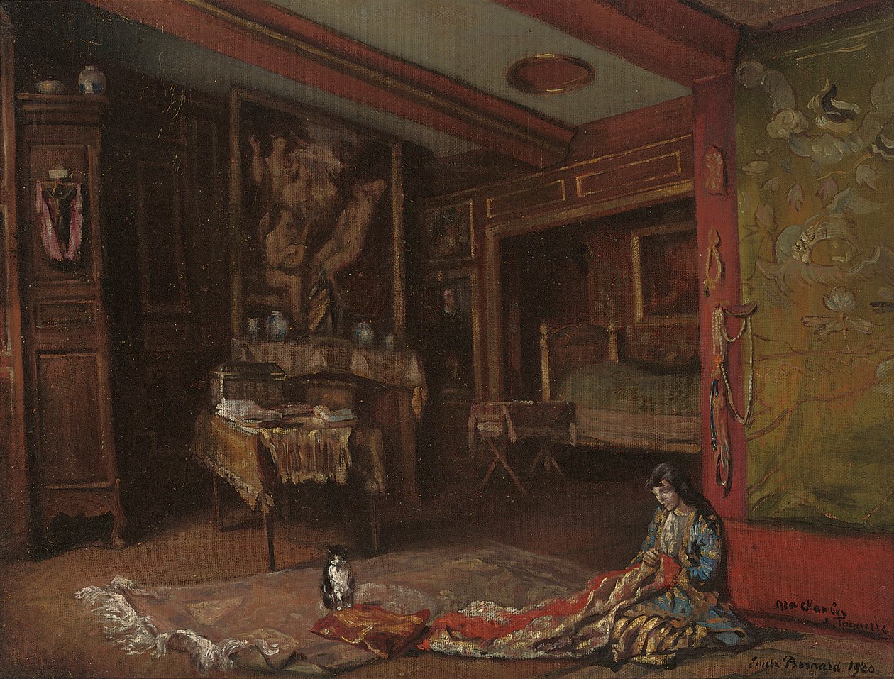My Room at Tonnerre, 1920 by Emile Bernard