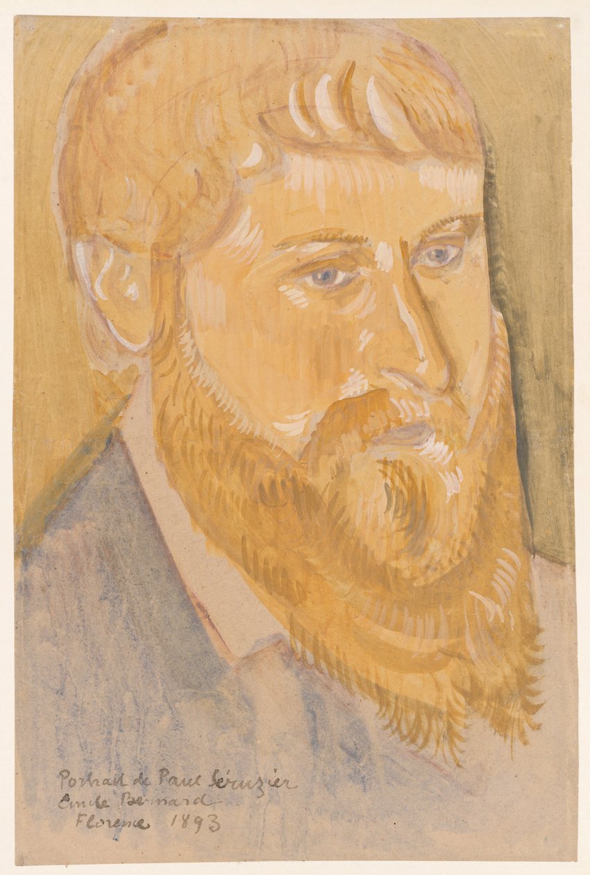 Portrait of Paul Sérusier by Emile Bernard