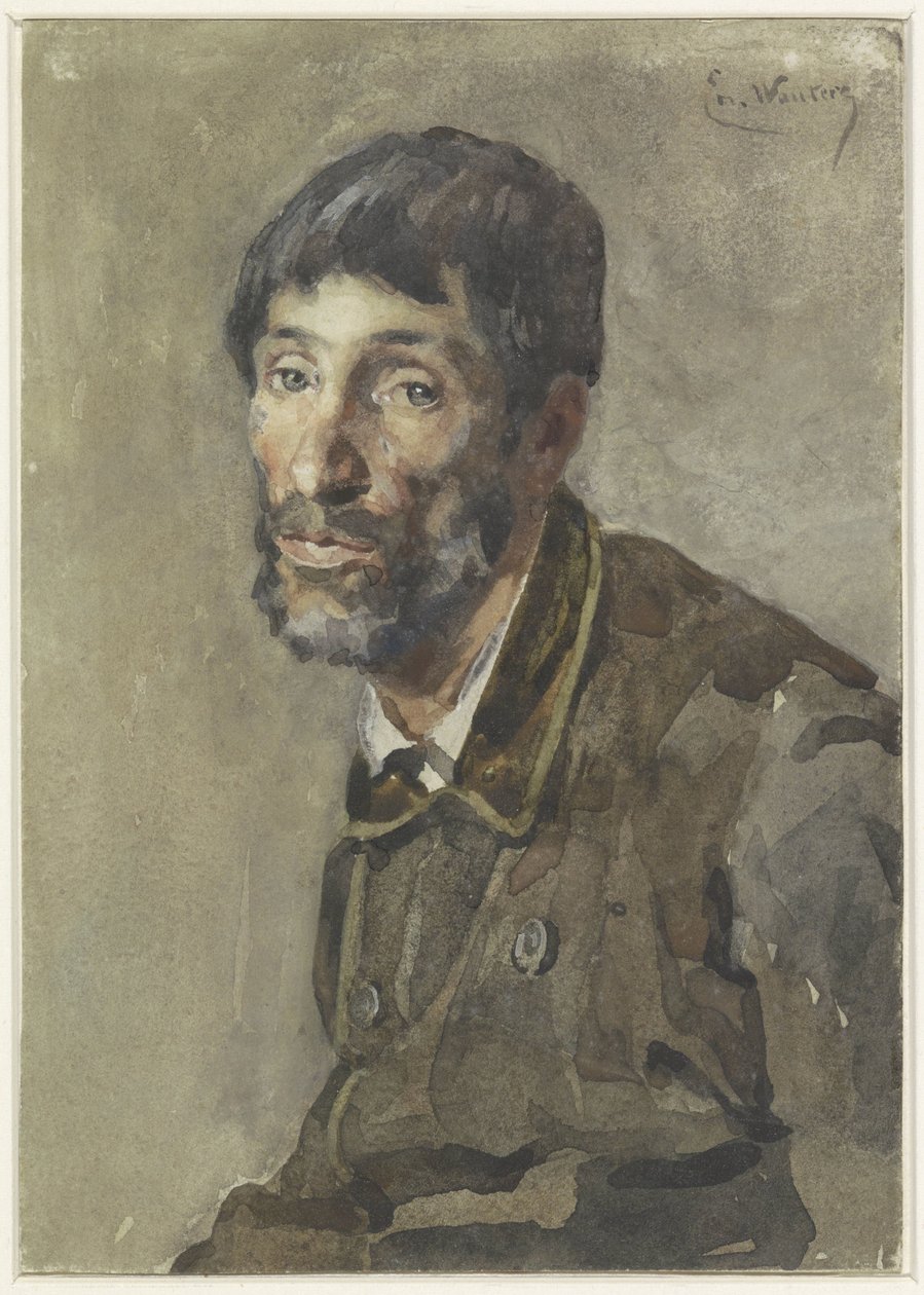 Portrait of a Man by Emile Charles Wauters