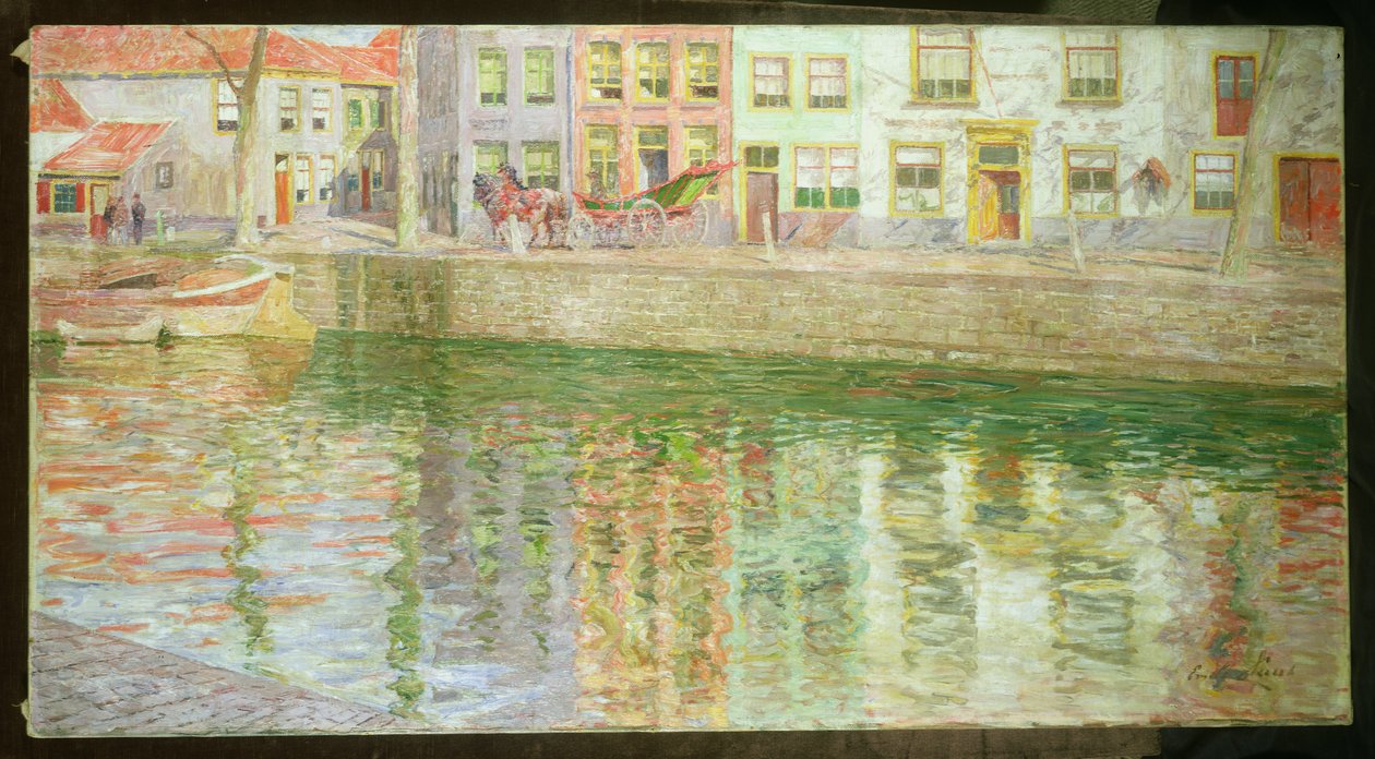 Across the Canal by Emile Claus