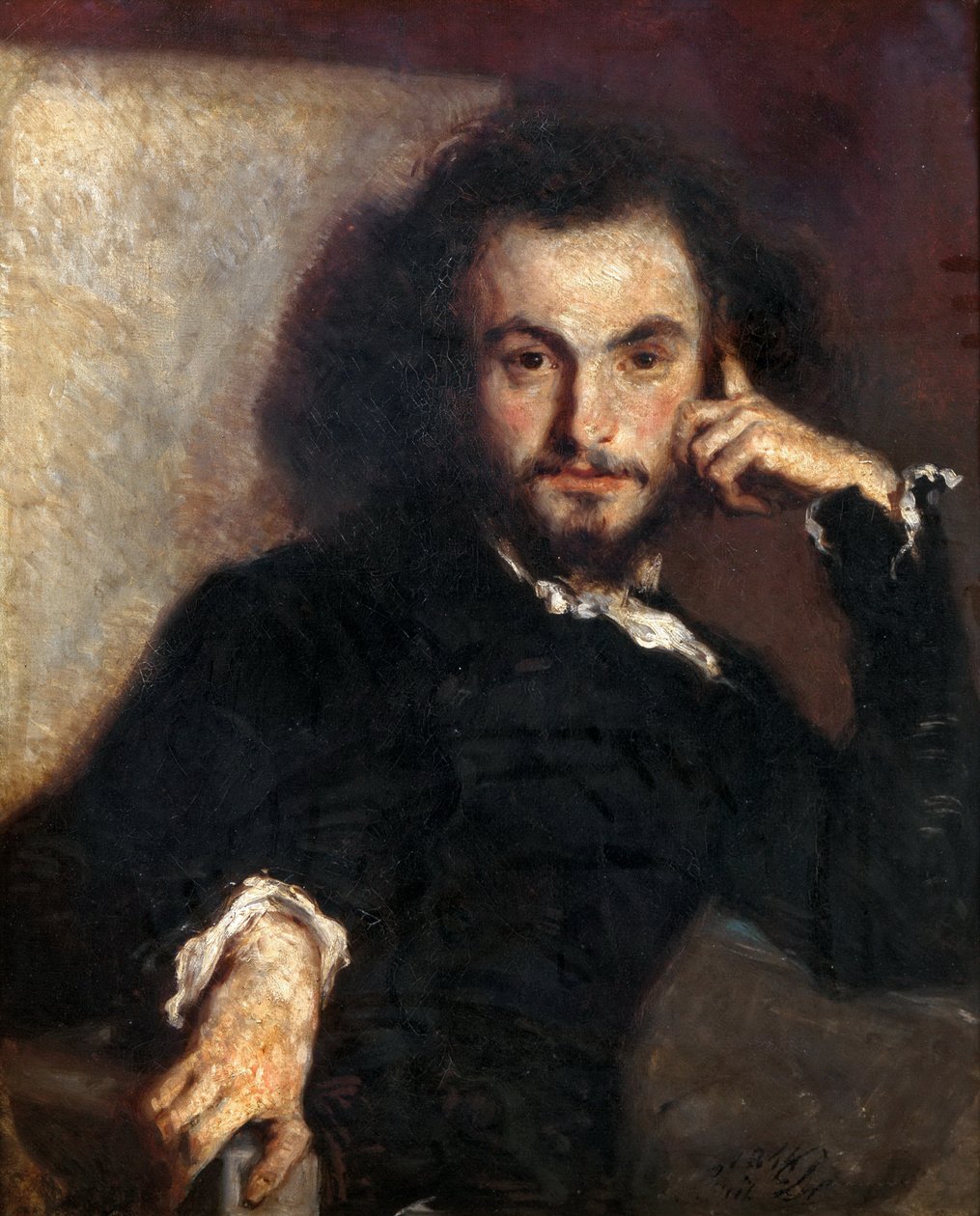 Charles Baudelaire by Emile Isidore Deroy