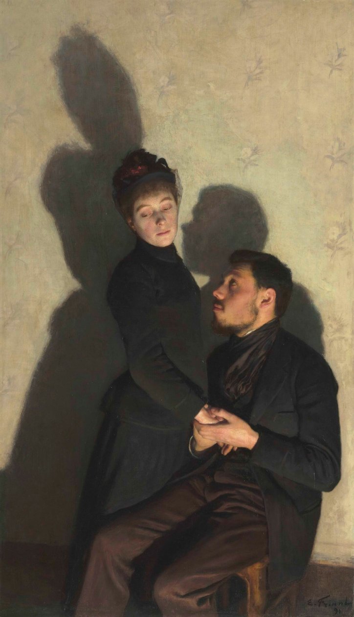 Cast Shadows by Emile Friant