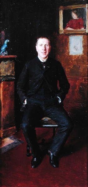 Portrait of Ernest Coquelin by Emile Friant
