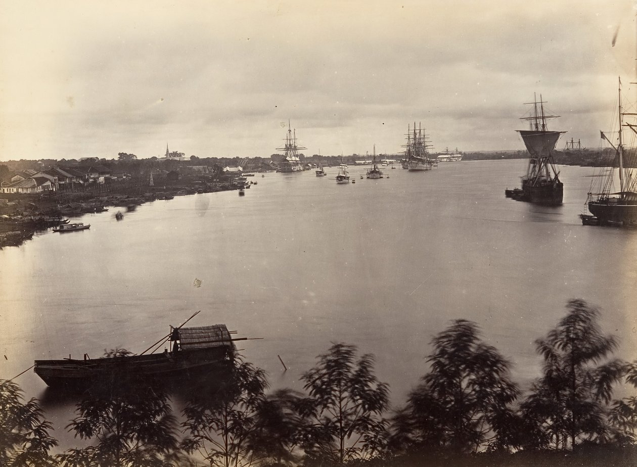 View of Saigon Sheet No. 3, 1866 by Emile Gsell