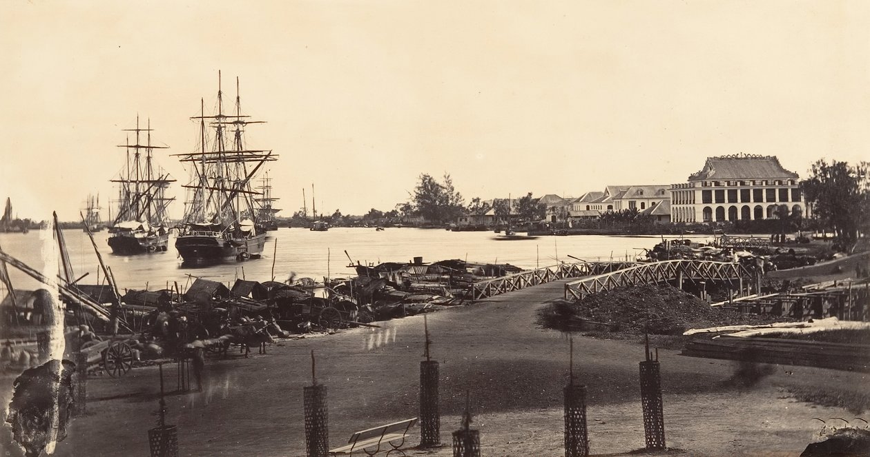 View of the Establishment of the Imperial Messageries by Emile Gsell