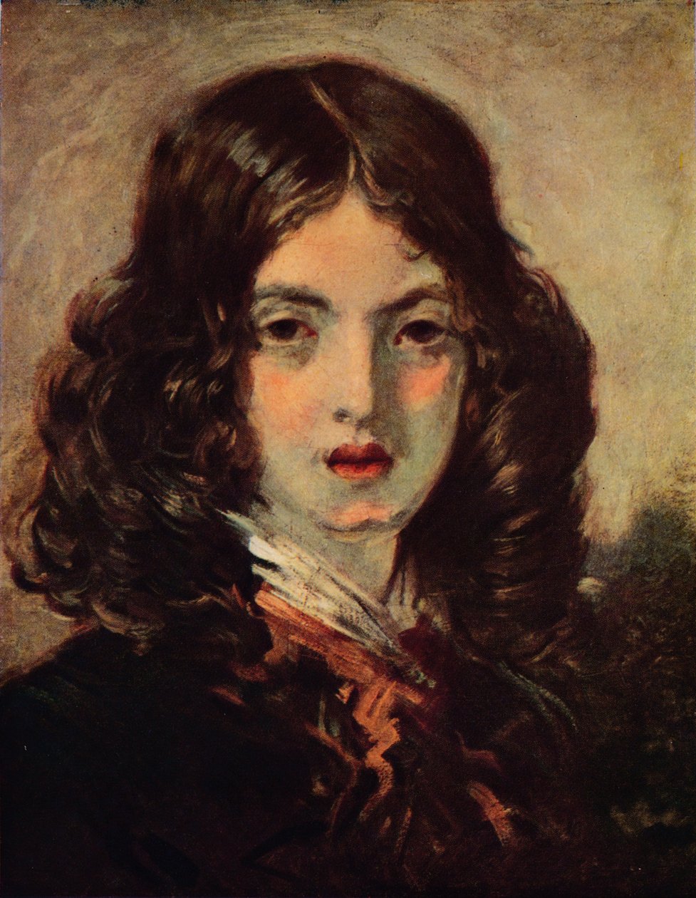 Petite Mendiante Rousse by Emile Isidore Deroy