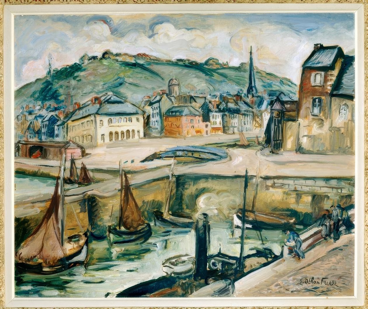 Honfleur by Emile Othon Friesz