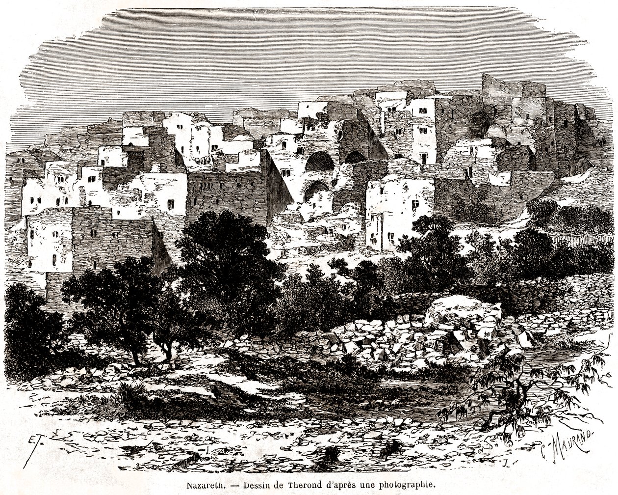 Nazareth by Emile Theodore Therond