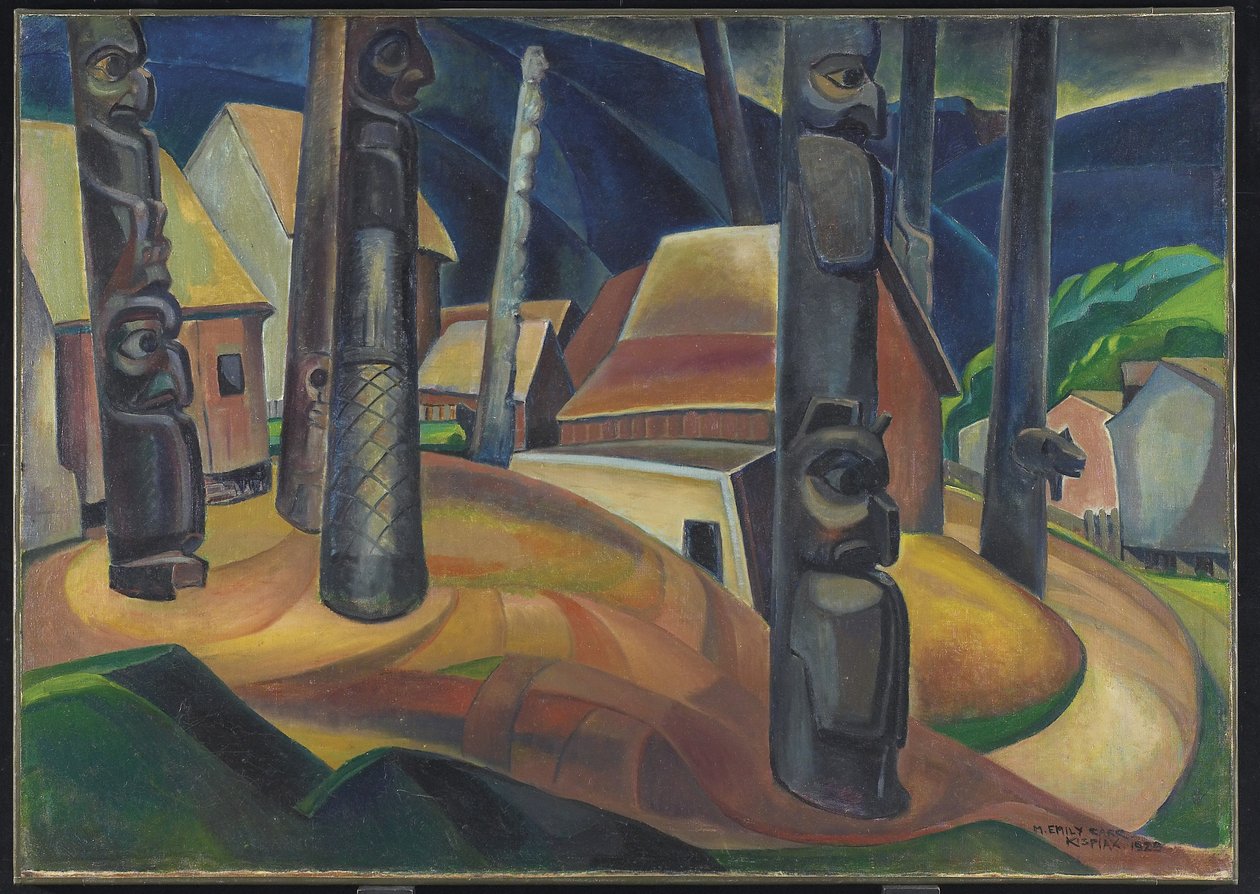 Kispiax Village by Emily Carr