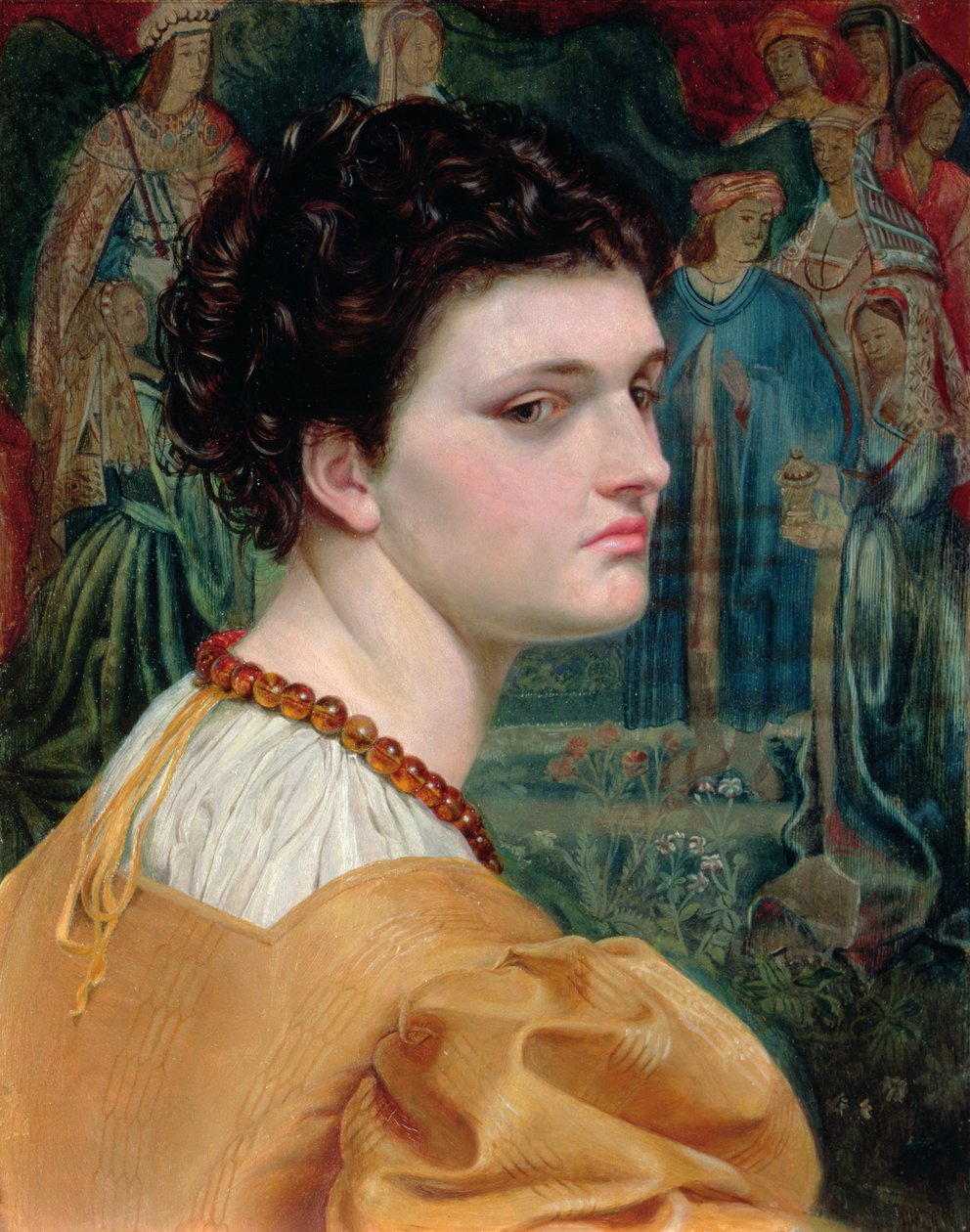 Lady in a Yellow Dress by Emma Sandys