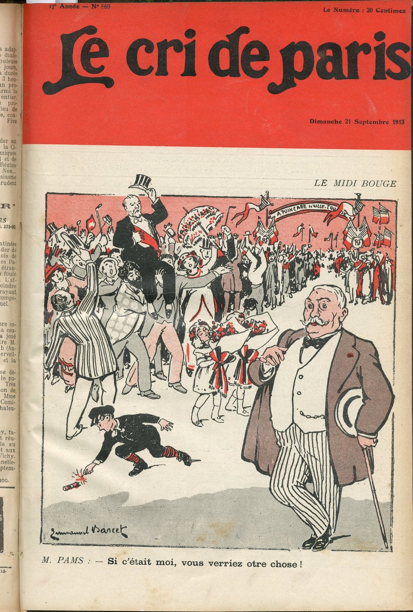 Cover of Le Cri de Paris by Emmanuel Barcet