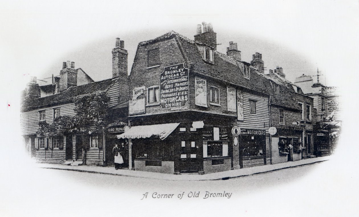 A Corner of Old Bromley by English Photographer