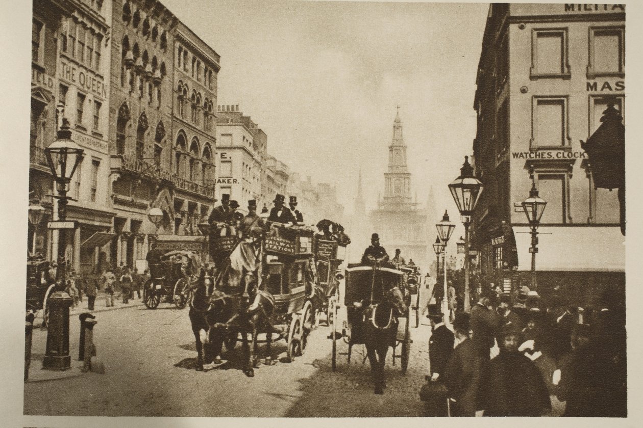 Aldwych at the end of the nineteenth century by English Photographer