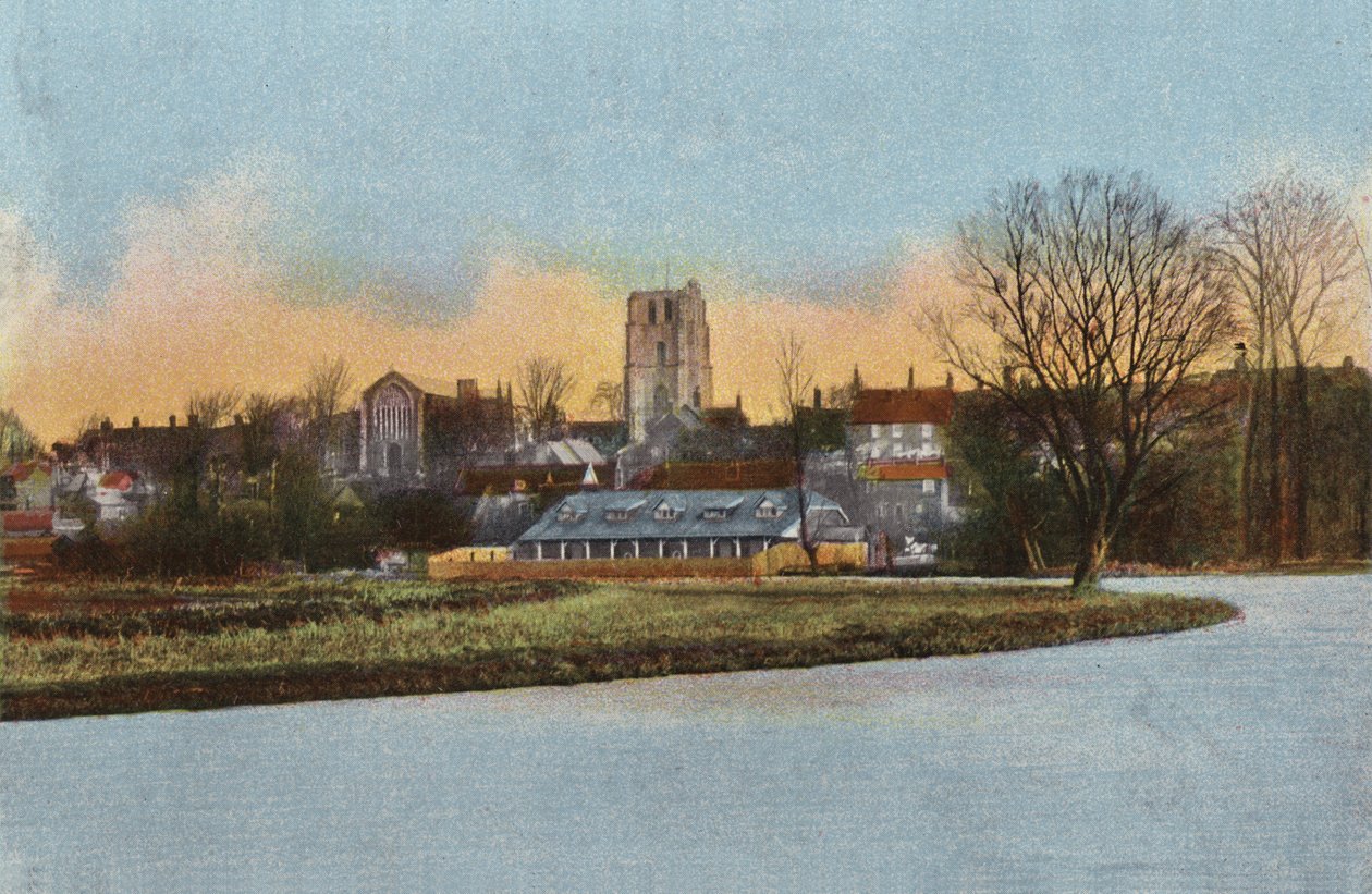 Beccles, From the River by English Photographer