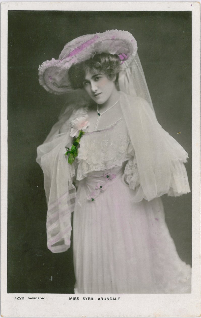 Celebrities of the Stage: Miss Sybil Arundale, c.1903-08 by English Photographer