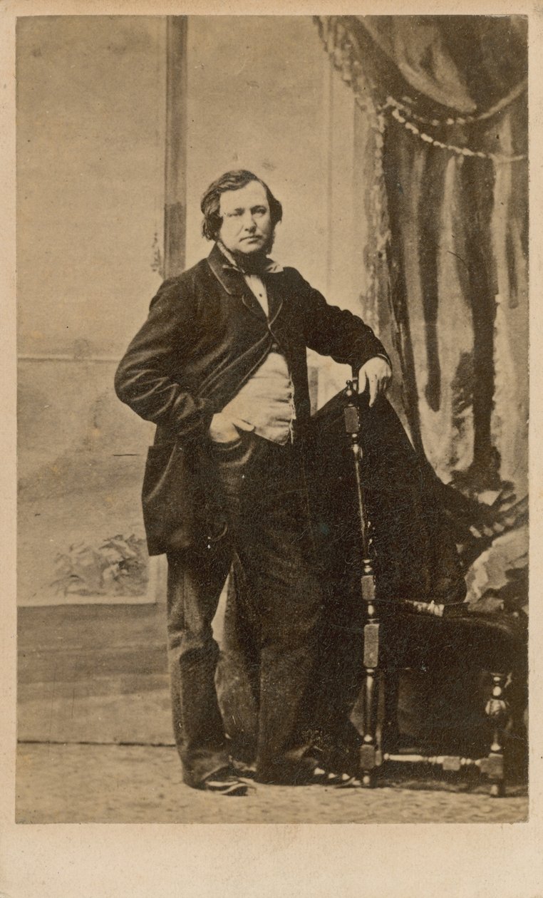 Charles William Shirley Brooks, Editor of Punch by English Photographer