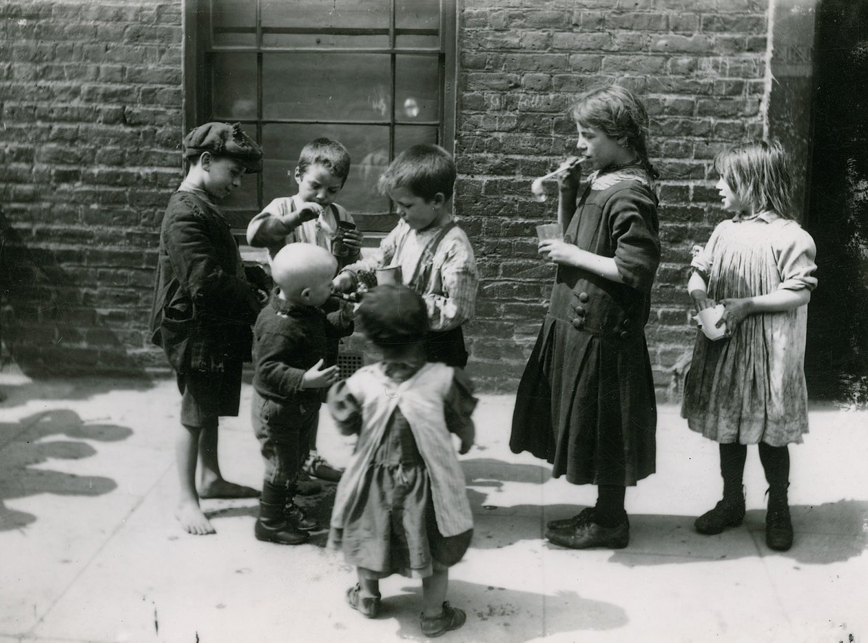 Child Poverty, London by English Photographer