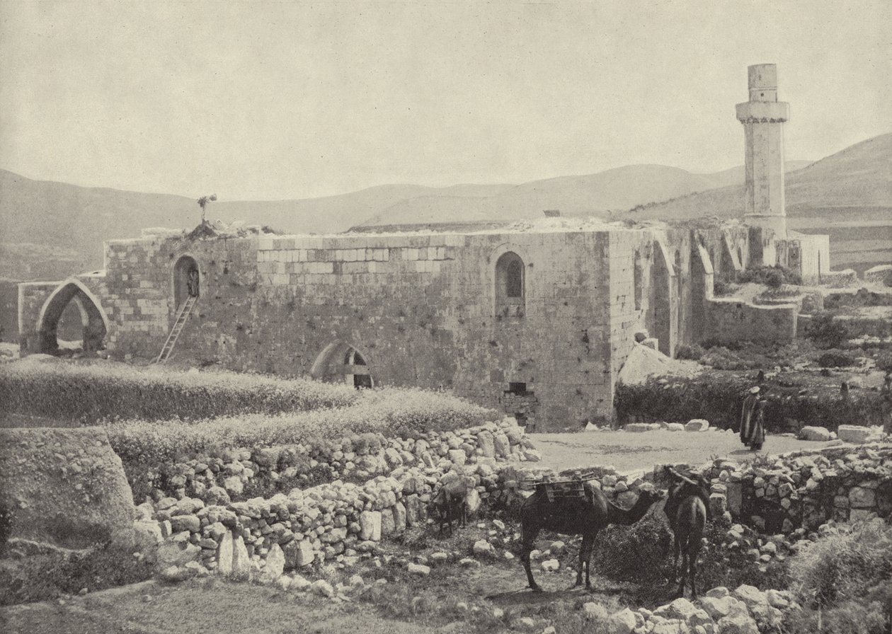 Church of St John, Samaria, where John the Baptist was beheaded by English Photographer