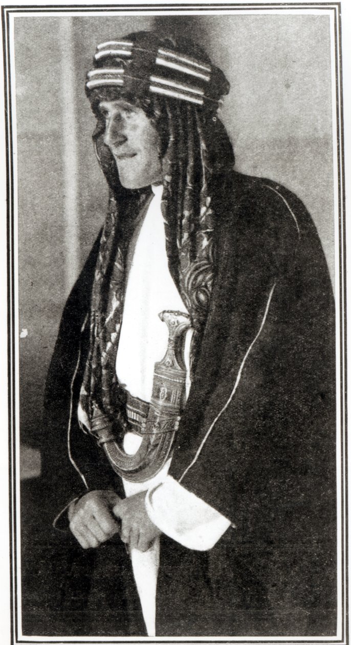 Colonel T. E. Lawrence, 1919 by English Photographer