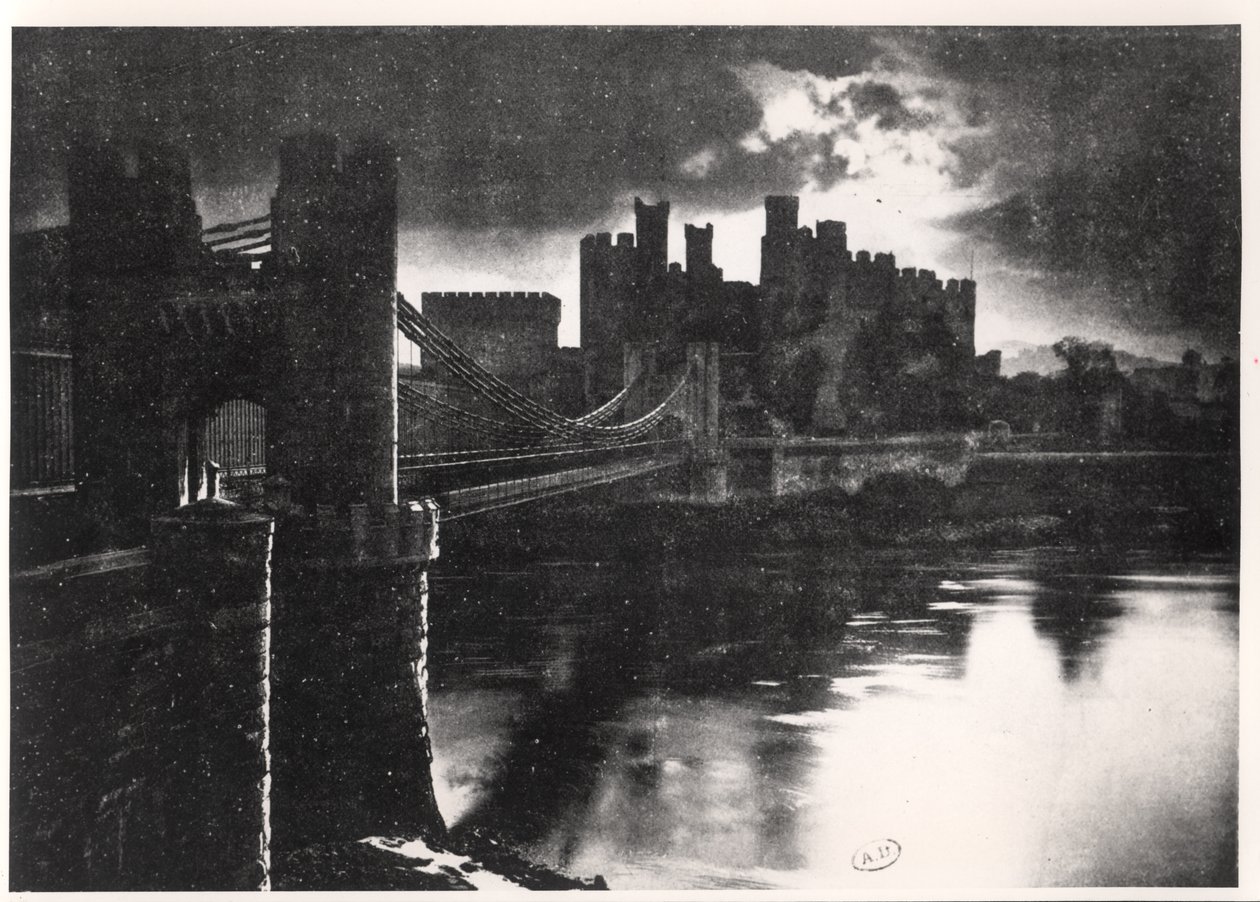 Conway Castle, c.1920-30 by English Photographer