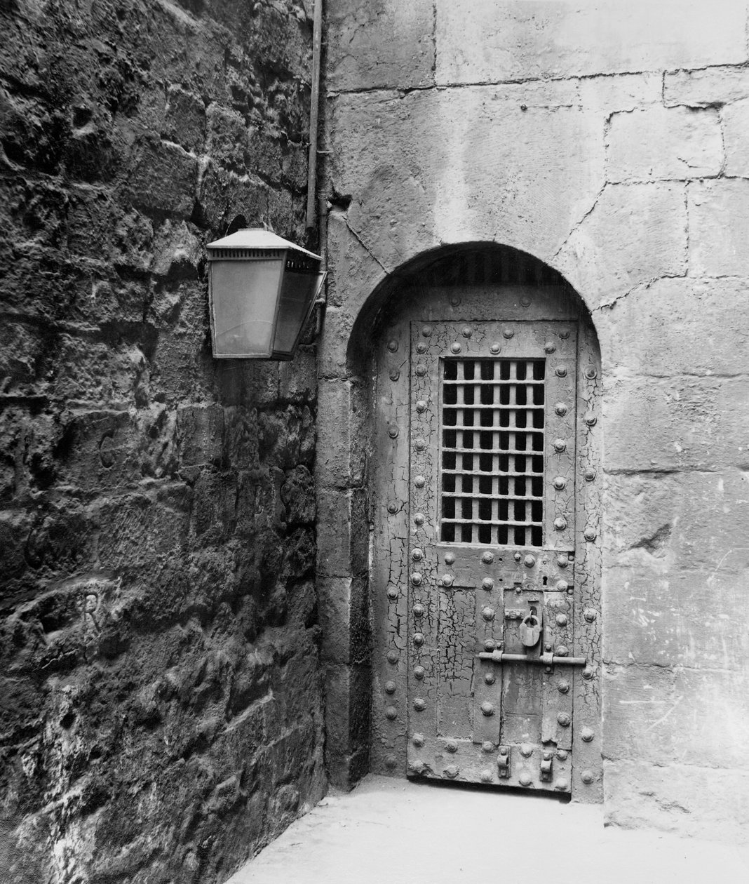 Door to Newgate Prison by English Photographer