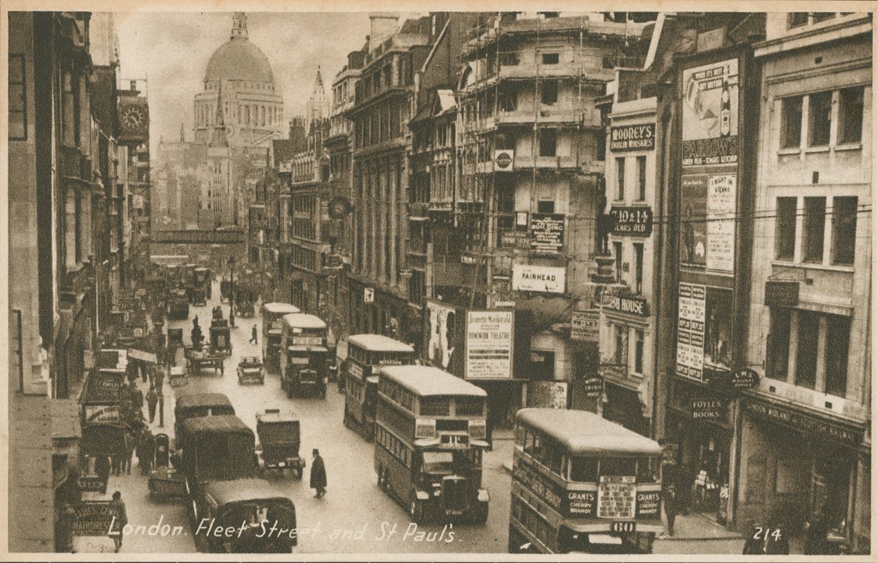 Fleet Street and St Paul