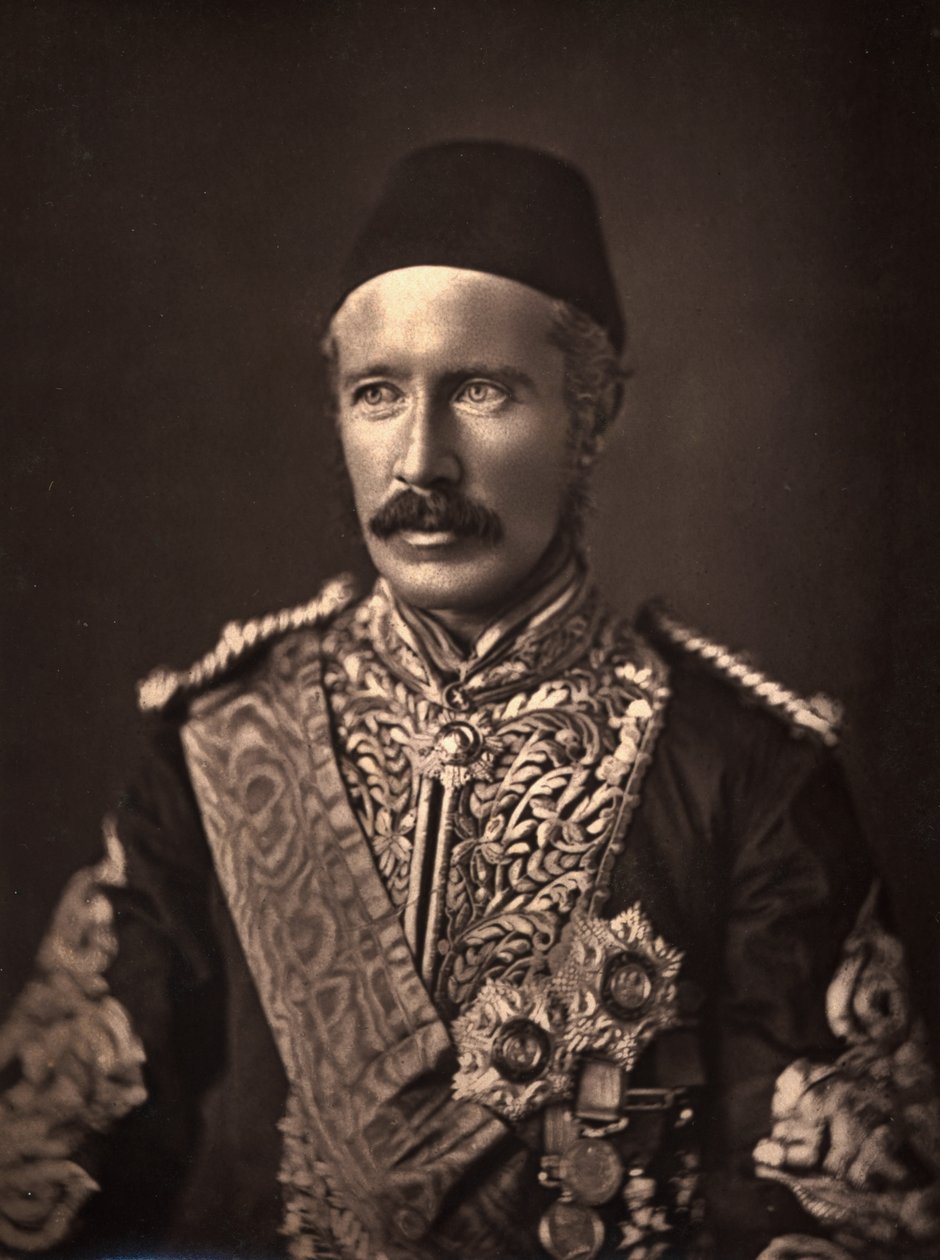 General Charles George Gordon (1833-85) by English Photographer