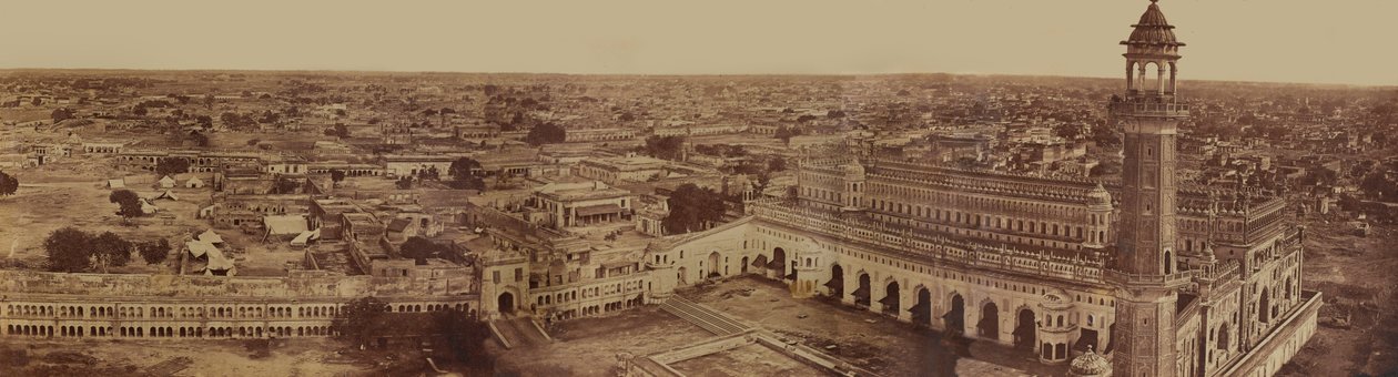 Indian Cityscape, from a collection of twenty-nine photographs associated with the Indian Mutiny, c.1858 by English Photographer