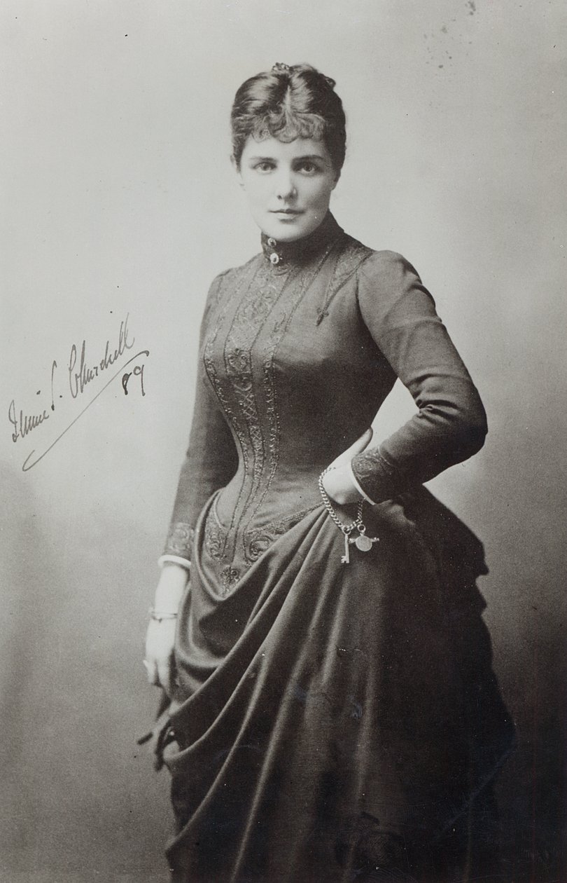 Lady Randolph Churchill by English Photographer