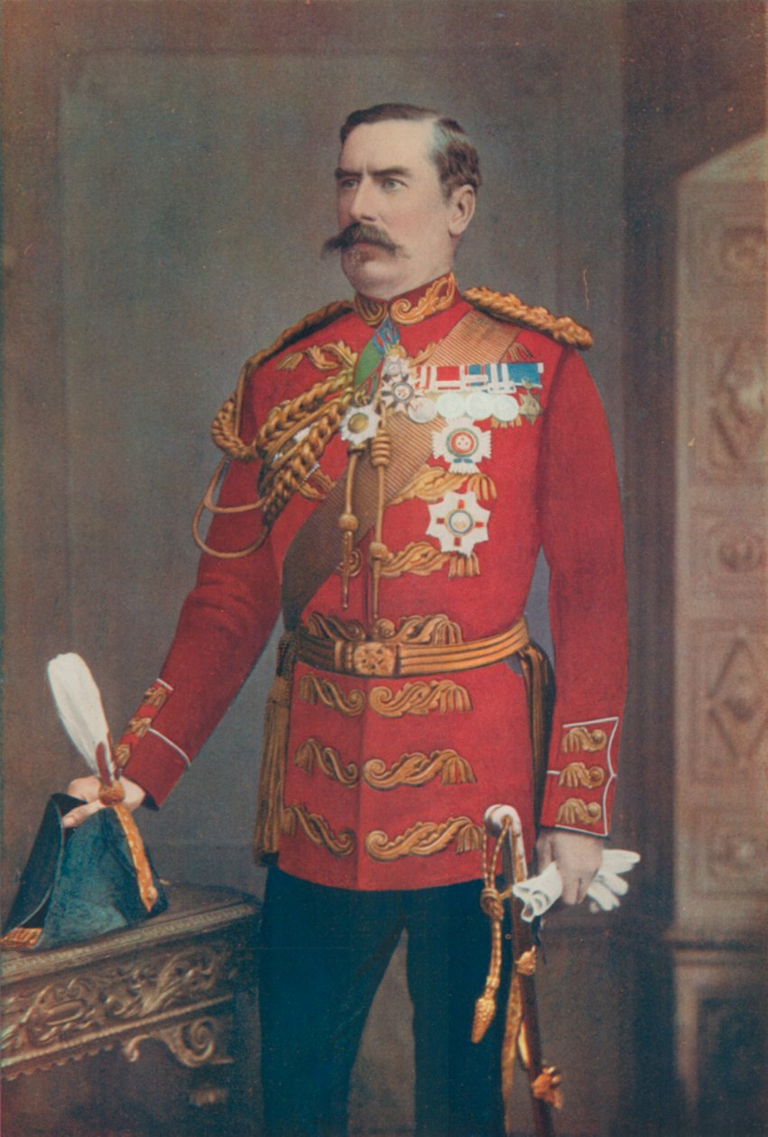 Lieutenant-General Sir Baker Creed Russel Commanding Southern District by English Photographer