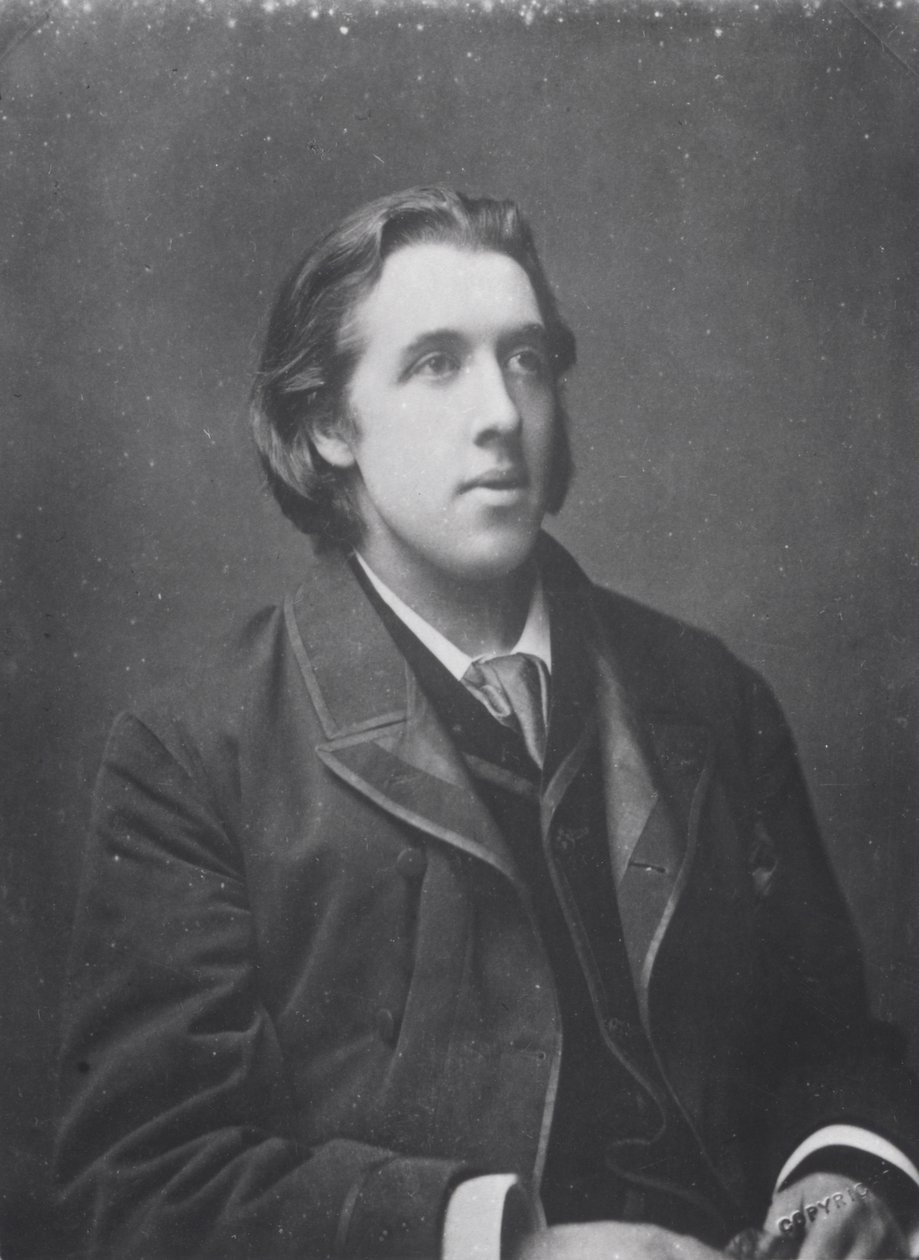 Oscar Wilde (1854-1900) by English Photographer