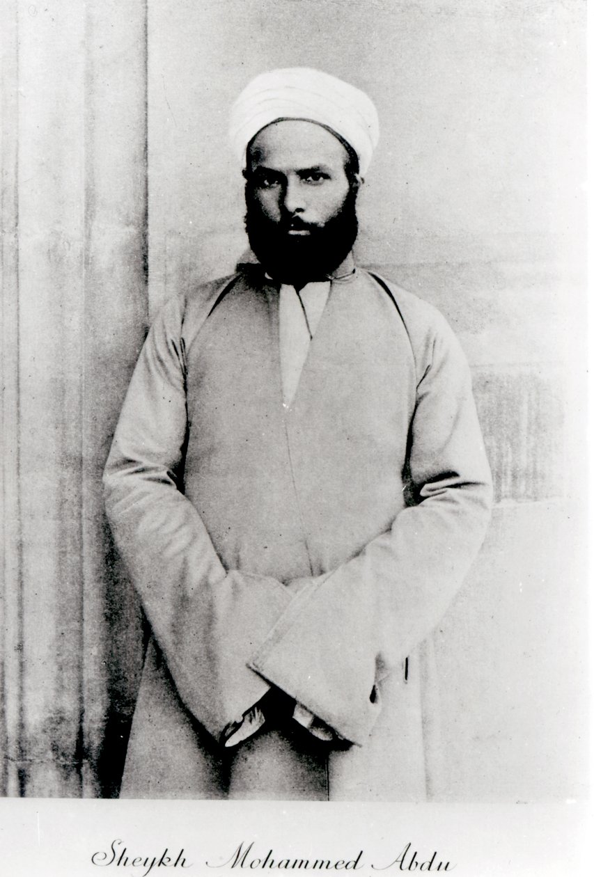 Sheikh Muhammad Abduh by English Photographer