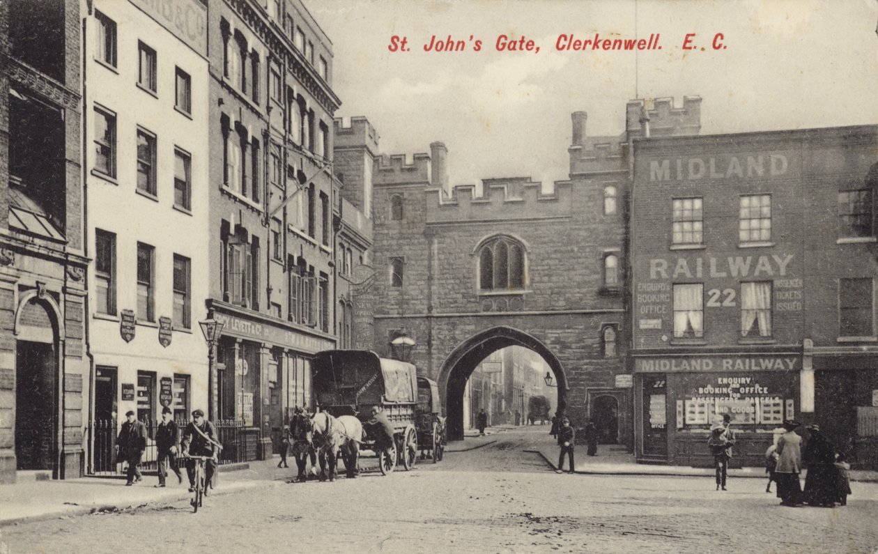 St Johns Gate, Clerkenwell, E C by English Photographer