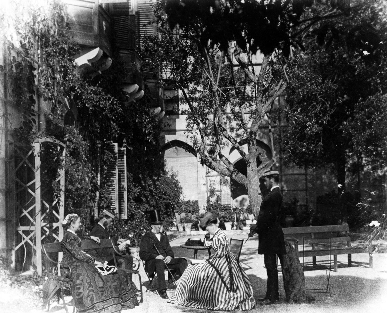 The Convent Gardens, Gibraltar by English Photographer